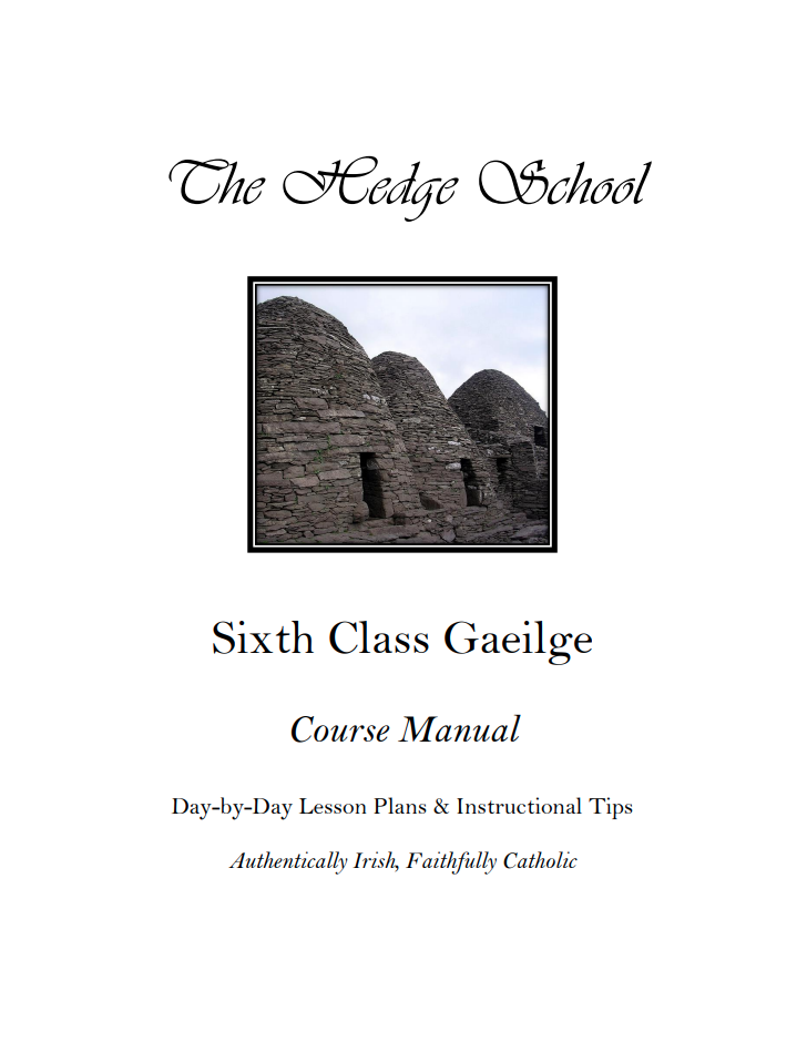 Sixth Class: Gaeilge Course